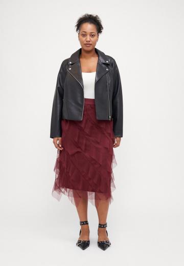 Юбка с воланами