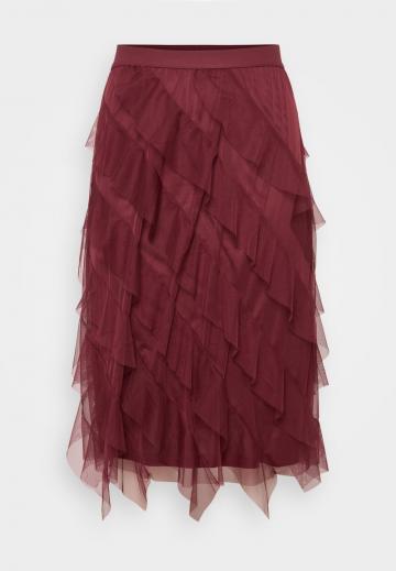 Юбка с воланами