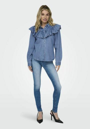 Джинсовая блузка