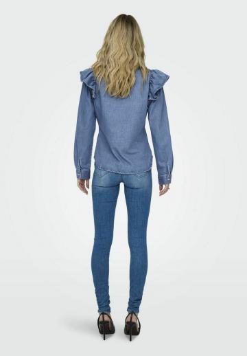 Джинсовая блузка