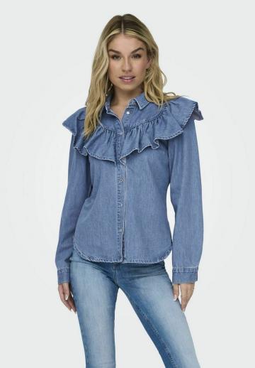 Джинсовая блузка
