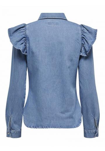 Джинсовая блузка
