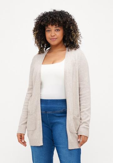 Длинный кардиган