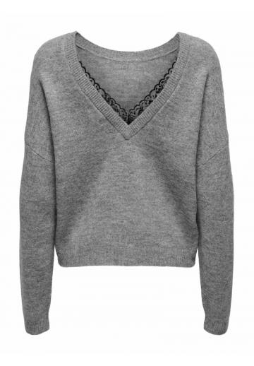 Длинный пуловер