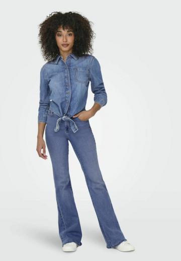 Джинсовая блузка