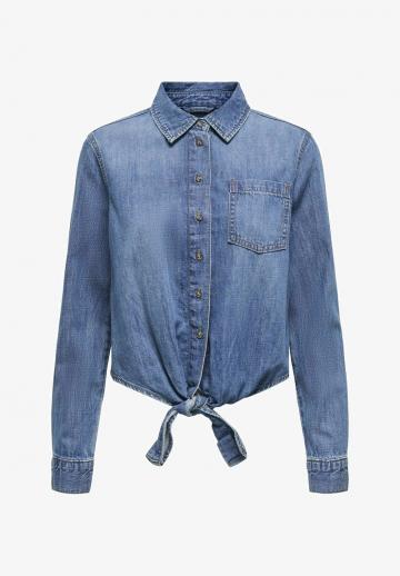 Джинсовая блузка