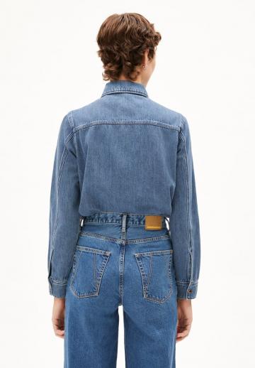 Джинсовая блузка