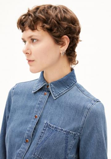 Джинсовая блузка