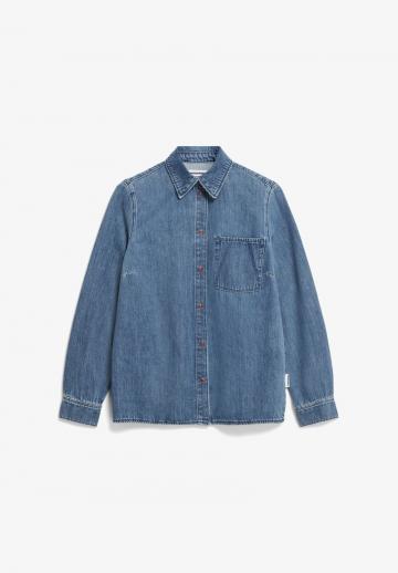 Джинсовая блузка