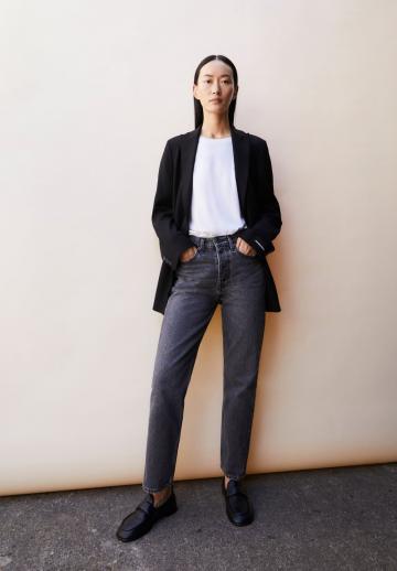 Прямые джинсы