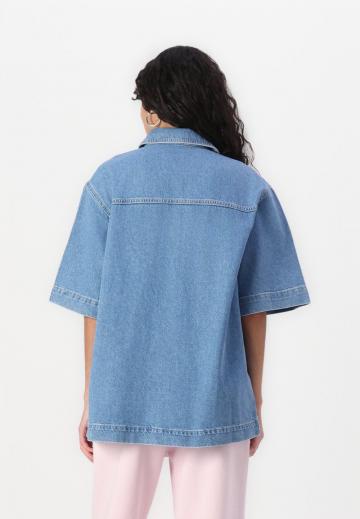 Джинсовая блузка