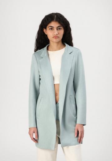 Пальто из искусственной кожи