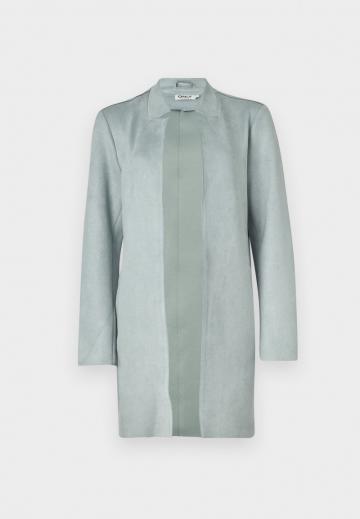 Пальто из искусственной кожи