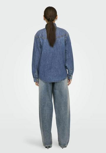 Джинсовая блузка
