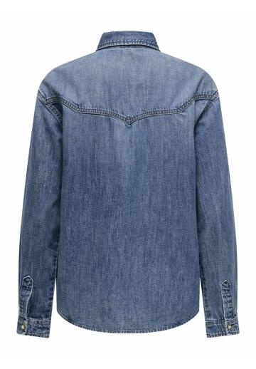 Джинсовая блузка