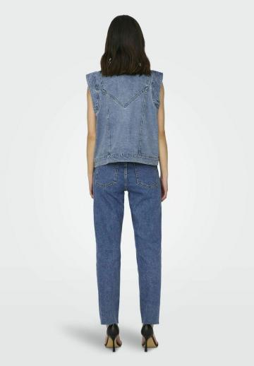 Джинсовая жилетка