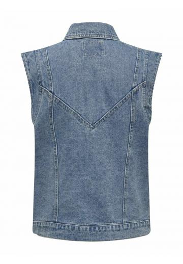 Джинсовая жилетка