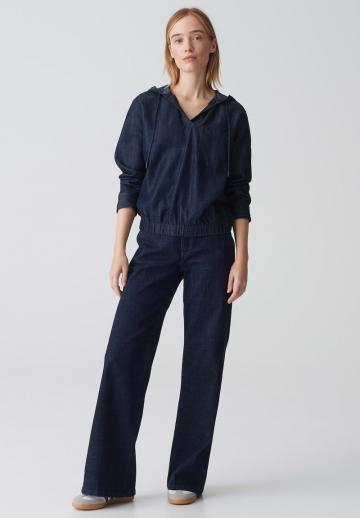 Джинсовая блузка