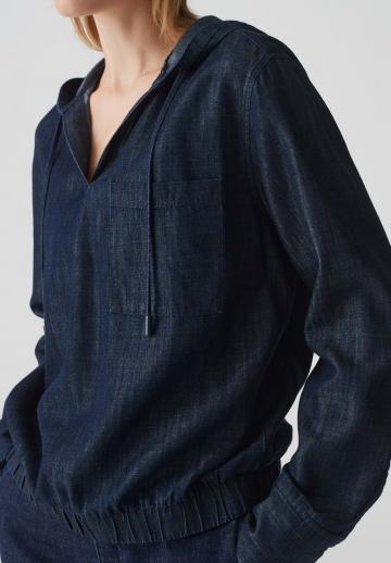 Джинсовая блузка