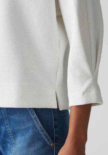 Пуловер с рукавом три четверти