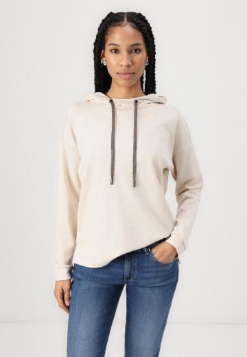 Пуловер с капюшоном