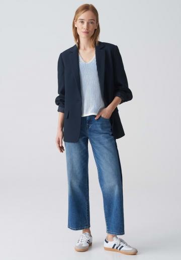 Длинный блейзер