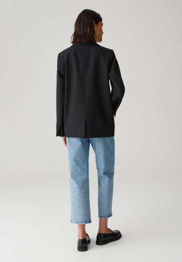 Длинный блейзер