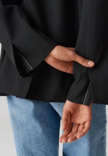 Длинный блейзер