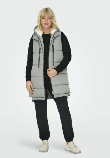 Длинный жилет