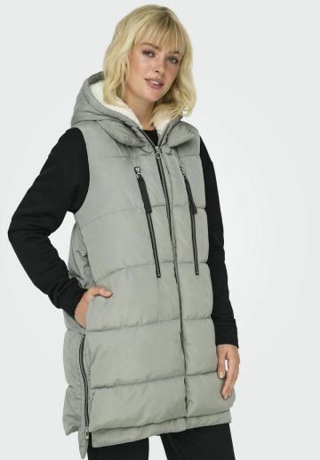 Длинный жилет