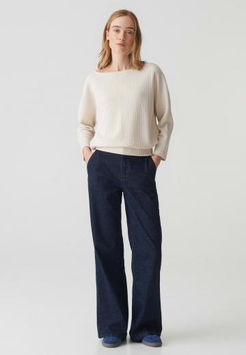 Пуловер с рукавом три четверти