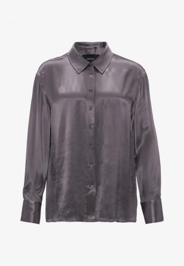 Атласная блузка