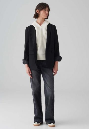 Пуловер с капюшоном