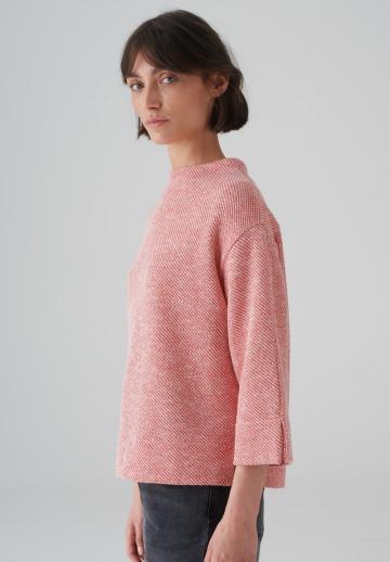 Пуловер с рукавом три четверти