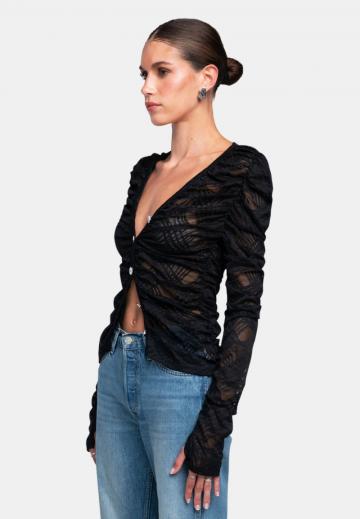 Кружевная блузка