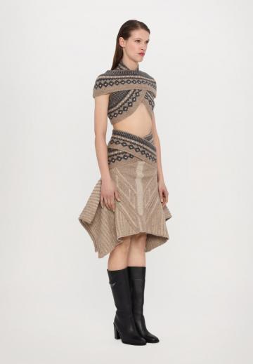 Вязаная юбка