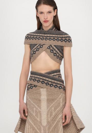 Вязаная юбка