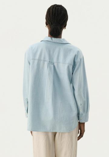 Джинсовая блузка