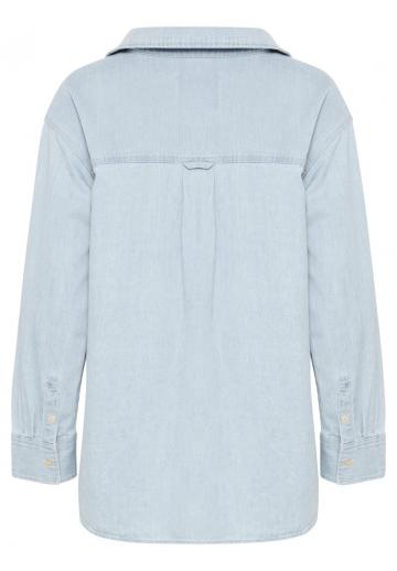 Джинсовая блузка