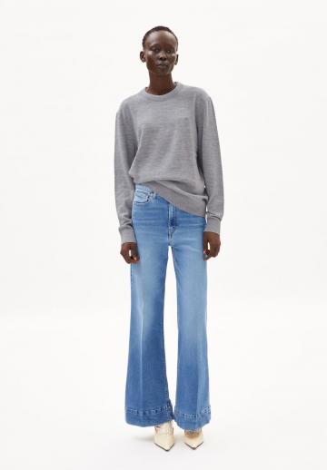 Длинный пуловер