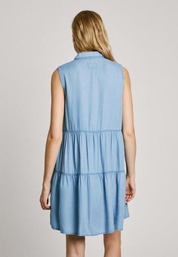 Джинсовое платье