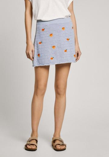 Вязаная юбка