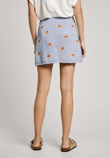 Вязаная юбка