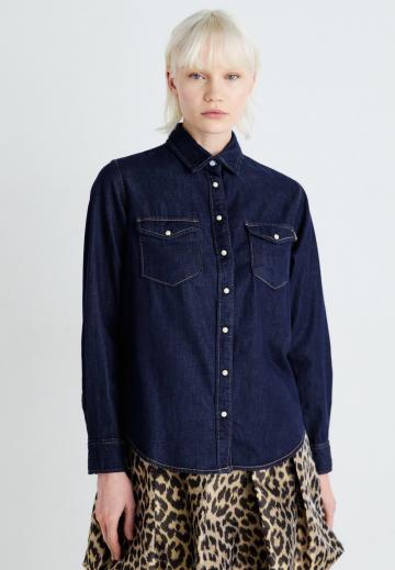 Джинсовая блузка