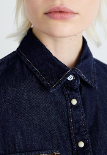 Джинсовая блузка