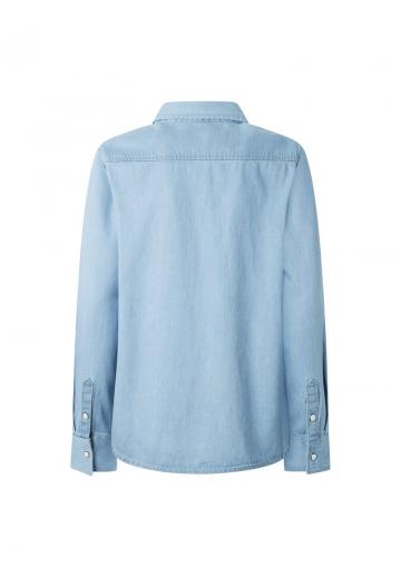 Джинсовая блузка