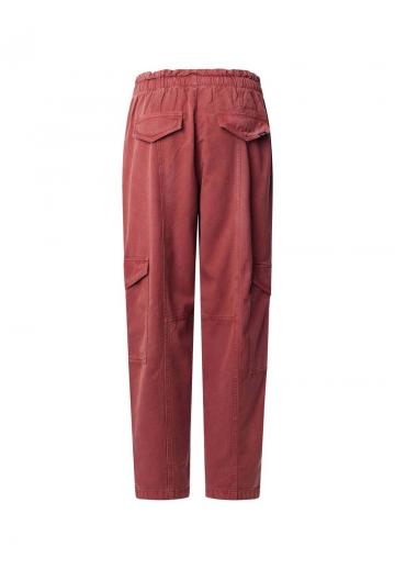 Брюки с накладными карманами