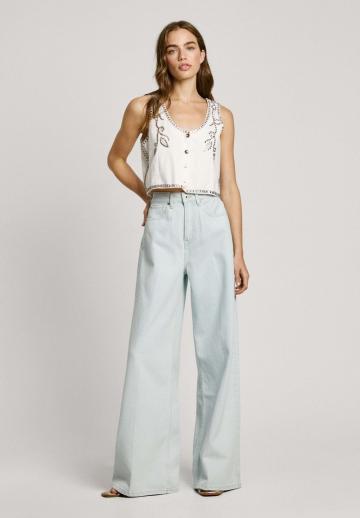 Клешеные джинсы