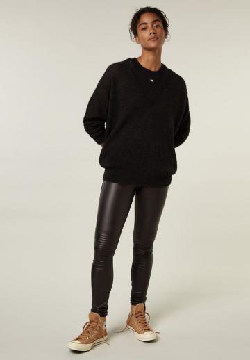 Длинный пуловер