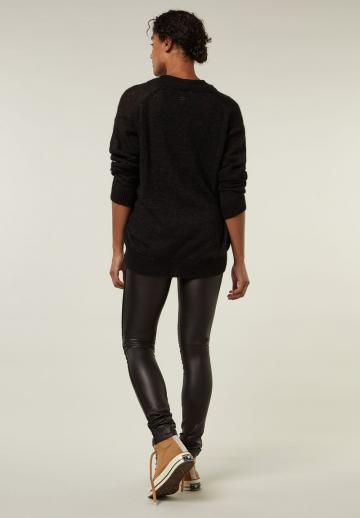 Длинный пуловер